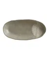 Porto Brasil Seiva Stoneware Large Deep Oval Platters, Set Of 4 In Seiva
