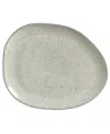 Porto Brasil Stoneware Oval Dinner Plates, Set Of 6 In Neutral