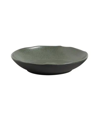 Porto Brasil Stoneware Pasta Bowls, Set Of 6 In Green