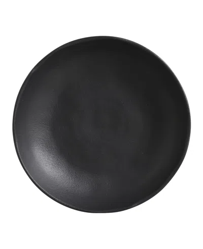 Porto Brasil Stoneware Pasta Bowls, Set Of 6 In Matte Black