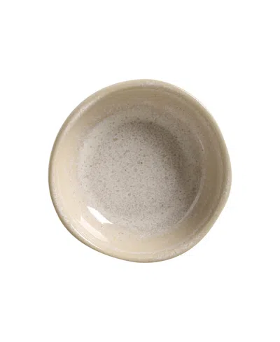 Porto Brasil Stoneware Ramekins, Set Of 6 In Latte