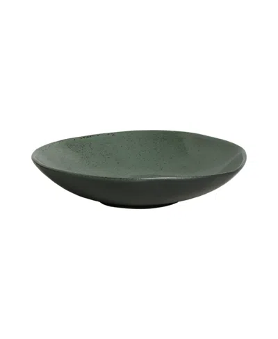 Porto Brasil Stoneware Salad Bowls, Set Of 6 In Green