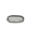 Porto Brasil Elemento Stoneware Shallow Oval Platters, Set Of 4 In Elemento