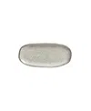 Porto Brasil Stoneware Shallow Oval Platters, Set Of 4 In Gray