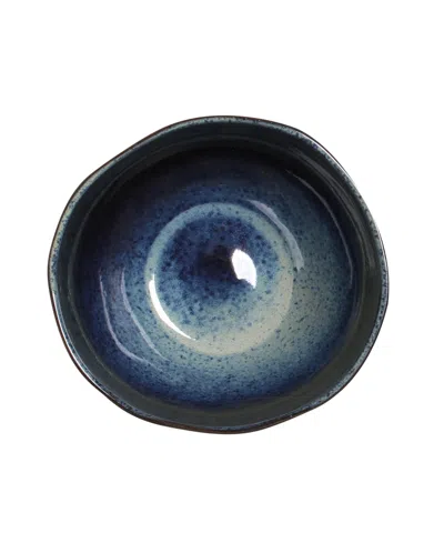 Porto Brasil Stoneware Soup Bowls, Set Of 6 In Denim