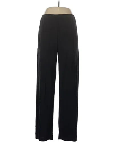 Pre-owned Porto Dress Pants In Black