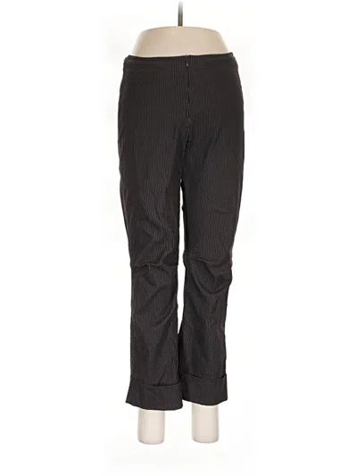 Pre-owned Porto Dress Pants In Black