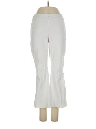 Pre-owned Porto Dress Pants In Ivory