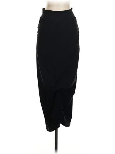 Pre-owned Porto Formal Skirt In Black