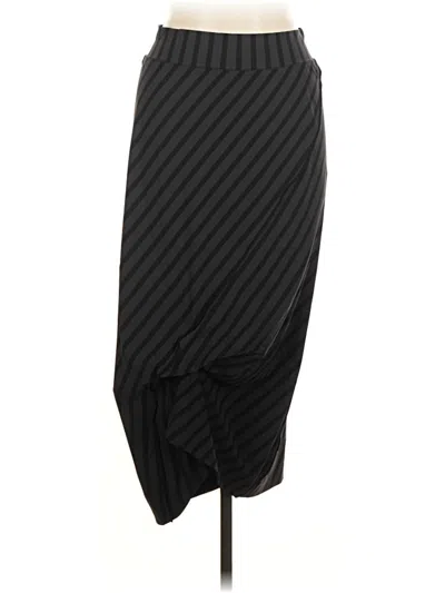 Pre-owned Porto Formal Skirt In Gray
