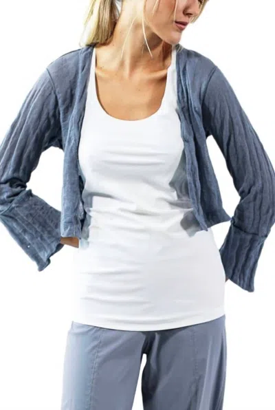 Porto Juliette Tank Top In Crimson In White