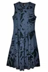Porto Women Society Dress In Azure Melrose In Multi