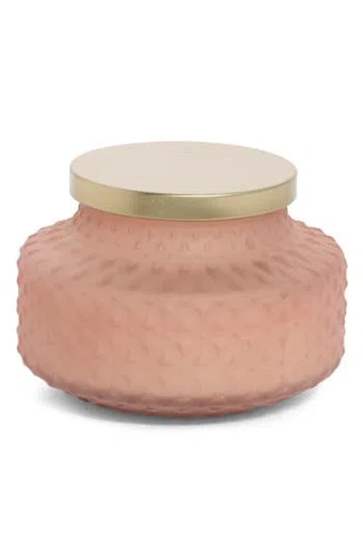 Portofino Candles Artisan Scented Candle In Pink