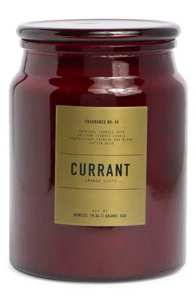 Portofino Candles Artisan Scented Glass Jar Candle In Purple