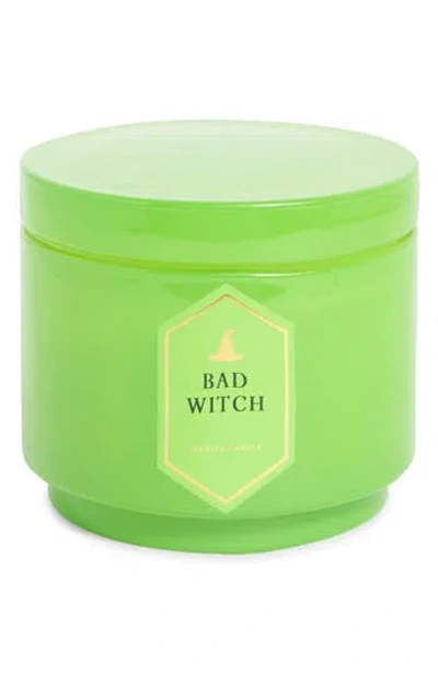 Portofino Candles Bad Witch Three-wick Jar Candle In Green