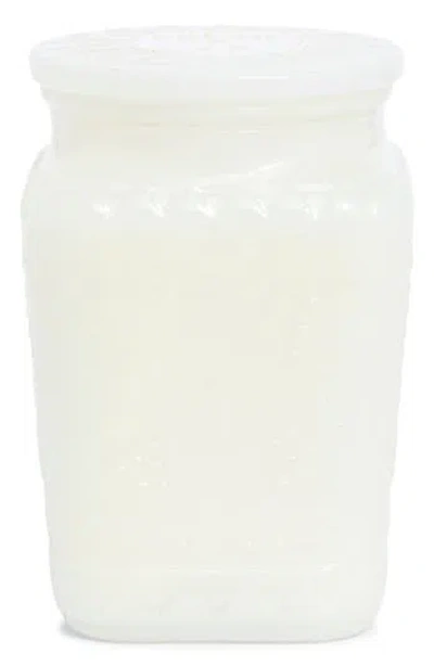 Portofino Candles Fresh Cotton Decorative Jar Candle In White
