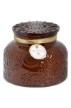 Portofino Candles Garden Jar Fragrance Candle In Chocolate Brown
