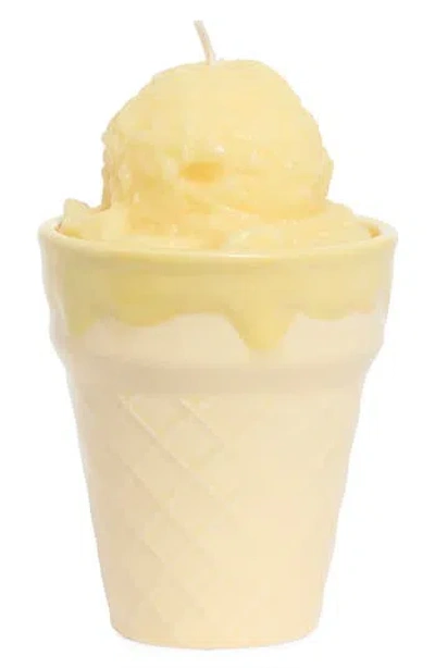 Portofino Candles Gelato Candle In Yellow