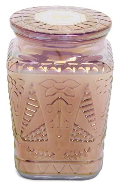 Portofino Candles Glass Jar Candle In Purple