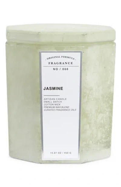 Portofino Candles Jasmine Scented Jar Candle In Green