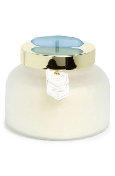 Portofino Candles June Birthstone Alexandrite Garden Jar Candle In White