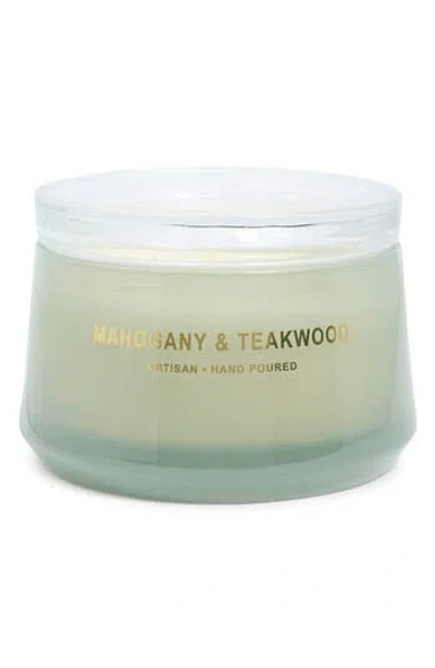 Portofino Candles Mahogany & Teakwood Jar Candle In Neutral