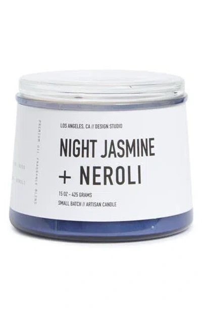 Portofino Candles Night Jasmine & Neroli Candle In White
