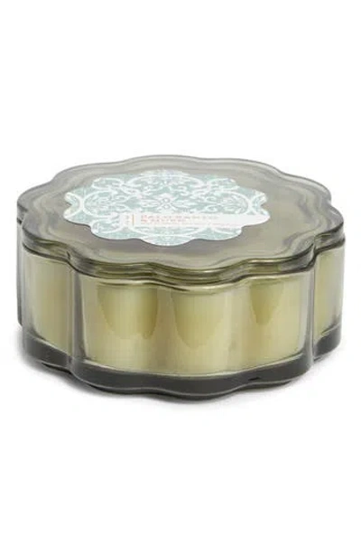 Portofino Candles Petal Jar Scented Candle In Green