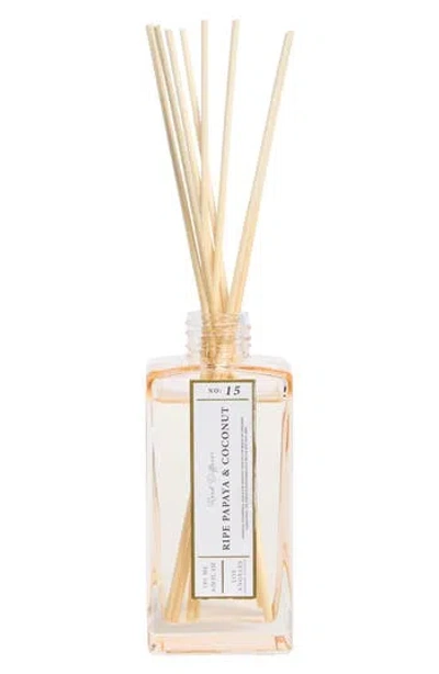 Portofino Candles Ripe Papaya & Coconut Reed Diffuser In Multi