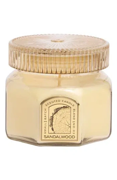 Portofino Candles Sandalwood Candle In Gold