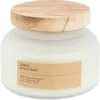 Portofino Candles Santal & Palo Santo Fleming Jar Candle In Clear Frost