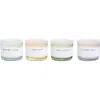 Portofino Candles Set Of 4 Assorted Candles In Multi - Set 2