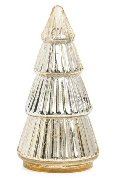 Portofino Candles Sparkling Champagne Glass Tree Candle In Gold