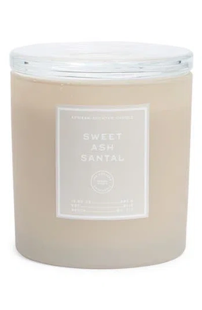 Portofino Candles Sweet Ash Santal Glass Jar Candle