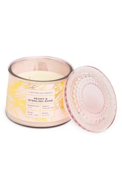 Portofino Candles Two-wick Scented Jar Candle In Pink