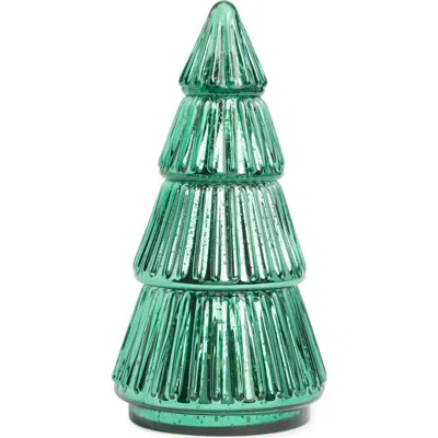 Portofino Candles Wild Birch Glass Tree Candle In Green
