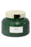 Portofino Candles Winter Birch Garden Jar Candle In Green