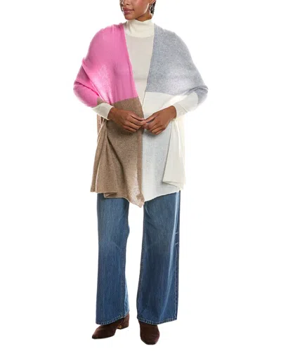 Portolano 100% Cashmere Wrap In Multi