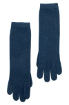 Portolano 13" Cashmere Gloves In Blue