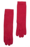 Portolano 13" Cashmere Gloves In Red
