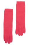 Portolano 13" Cashmere Gloves In Pink