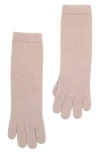Portolano 13" Cashmere Gloves In Pink