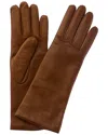 Portolano 4-button Cashmere-lined Leather Gloves In Brown
