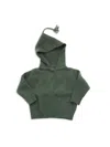 PORTOLANO BABY'S CASHMERE TASSEL HOODIE