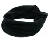 Portolano Basketweave Stitch Cashmere Infinity Scarf In Black
