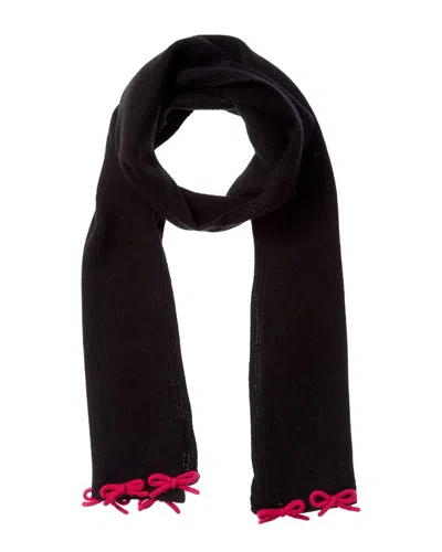 Portolano Bows Cashmere In Black