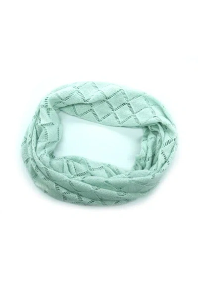 Portolano Cashmere And Silk Loop Scarf In Purple