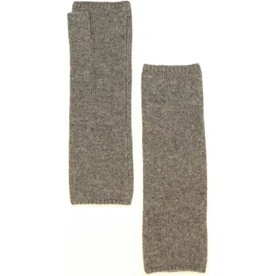 Portolano Cashmere Arm Warmers In Brown