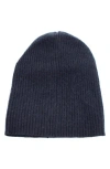 Portolano Cashmere Beanie In Blue