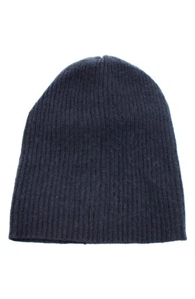 Portolano Cashmere Beanie In Blue